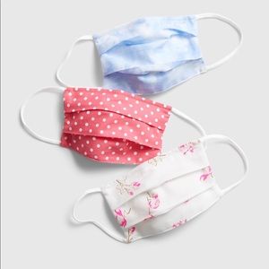 3/$20 - New Gap Kids' Full-Coverage Accordion Mask (3-pack)